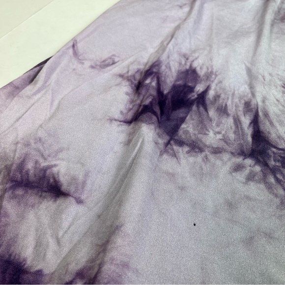 Vintage 70s Rainbow Dress size Small XS Purple Tie Dye Maxi Boho Hippie - Picture 6 of 11